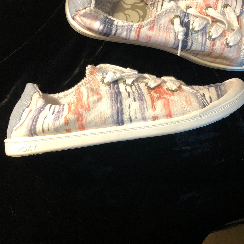 Roxy Bayshore women’s canvas slip ons 7 - Picture 4 of 6